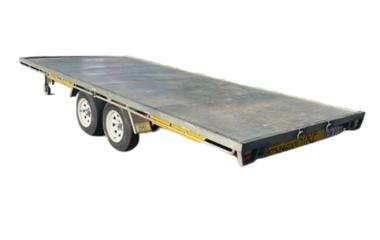 Large Flat top trailer hire