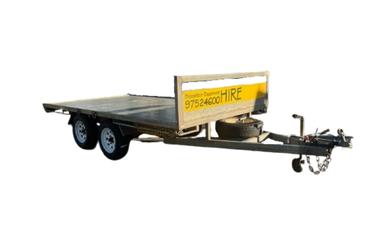 Medium Flat top trailer hire
