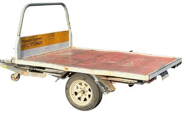  Small Flat top trailer hire