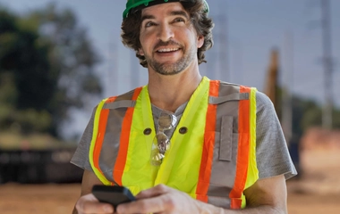 Tradesman weighing up his post hole digger hire options in Busselton